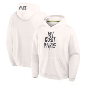 Sweat à capuche Paris Saint-Germain - Blanc antique - Homme, vue 2