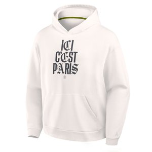 Sweat à capuche Paris Saint-Germain - Blanc antique - Homme, vue 3