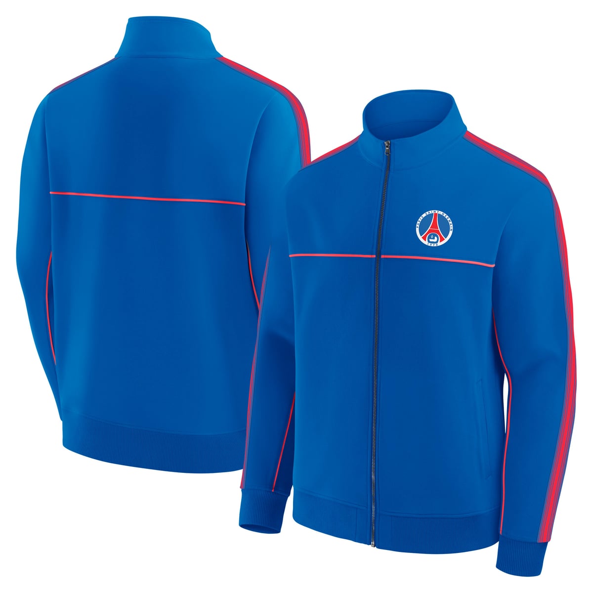 Veste de survêtement rétro Paris Saint-Germain - Bleu marine - Homme