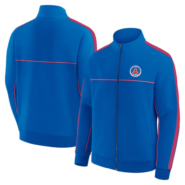 Veste de survêtement rétro Paris Saint-Germain - Bleu marine - Homme