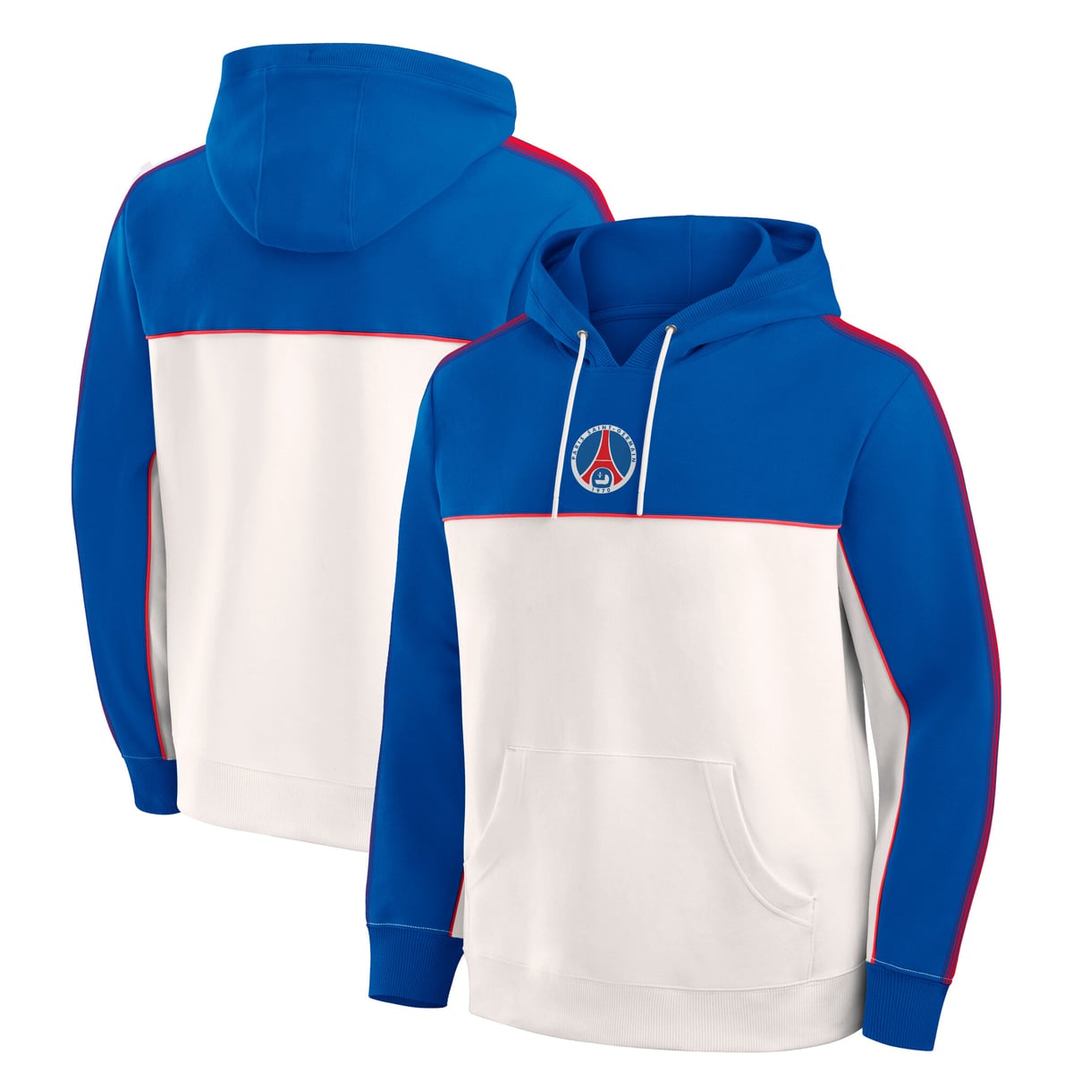 Sweat à capuche rétro Paris Saint-Germain - Bleu marine - Homme
