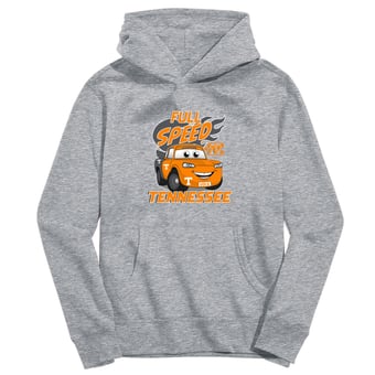 Youth Vive La Fete Gray Tennessee Volunteers Full Speed Pullover Hoodie
