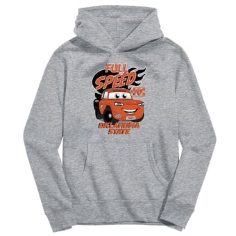 Youth Vive La Fete Gray Oklahoma State Cowboys Full Speed Pullover Hoodie