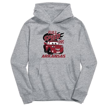 Toddler Vive La Fete Gray Arkansas Razorbacks Full Speed Pullover Hoodie