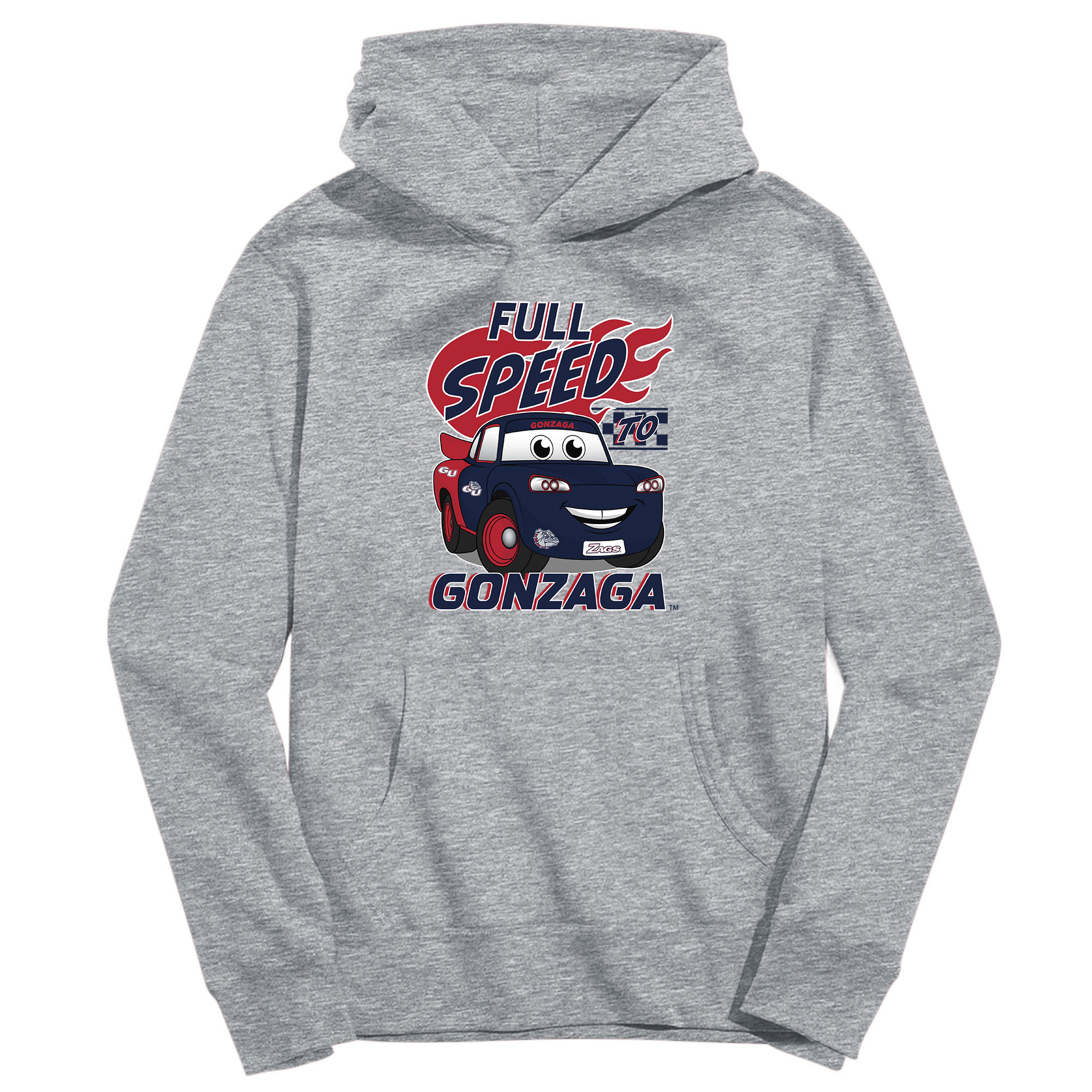 Toddler Vive La Fete Gray Gonzaga Bulldogs Full Speed Pullover Hoodie Toddler Vive La Fete Gray Gonzaga Bulldogs Full Speed Pullover Hoodie