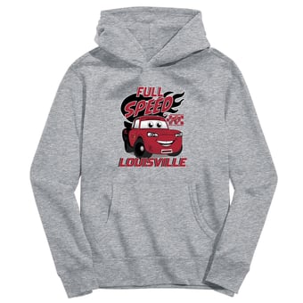 Toddler Vive La Fete Gray Louisville Cardinals Full Speed Pullover Hoodie