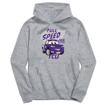 Toddler Vive La Fete Gray TCU Horned Frogs Full Speed Pullover Hoodie
