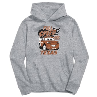Toddler Vive La Fete Gray Texas Longhorns Full Speed Pullover Hoodie