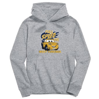 Toddler Vive La Fete Gray West Virginia Mountaineers Full Speed Pullover Hoodie