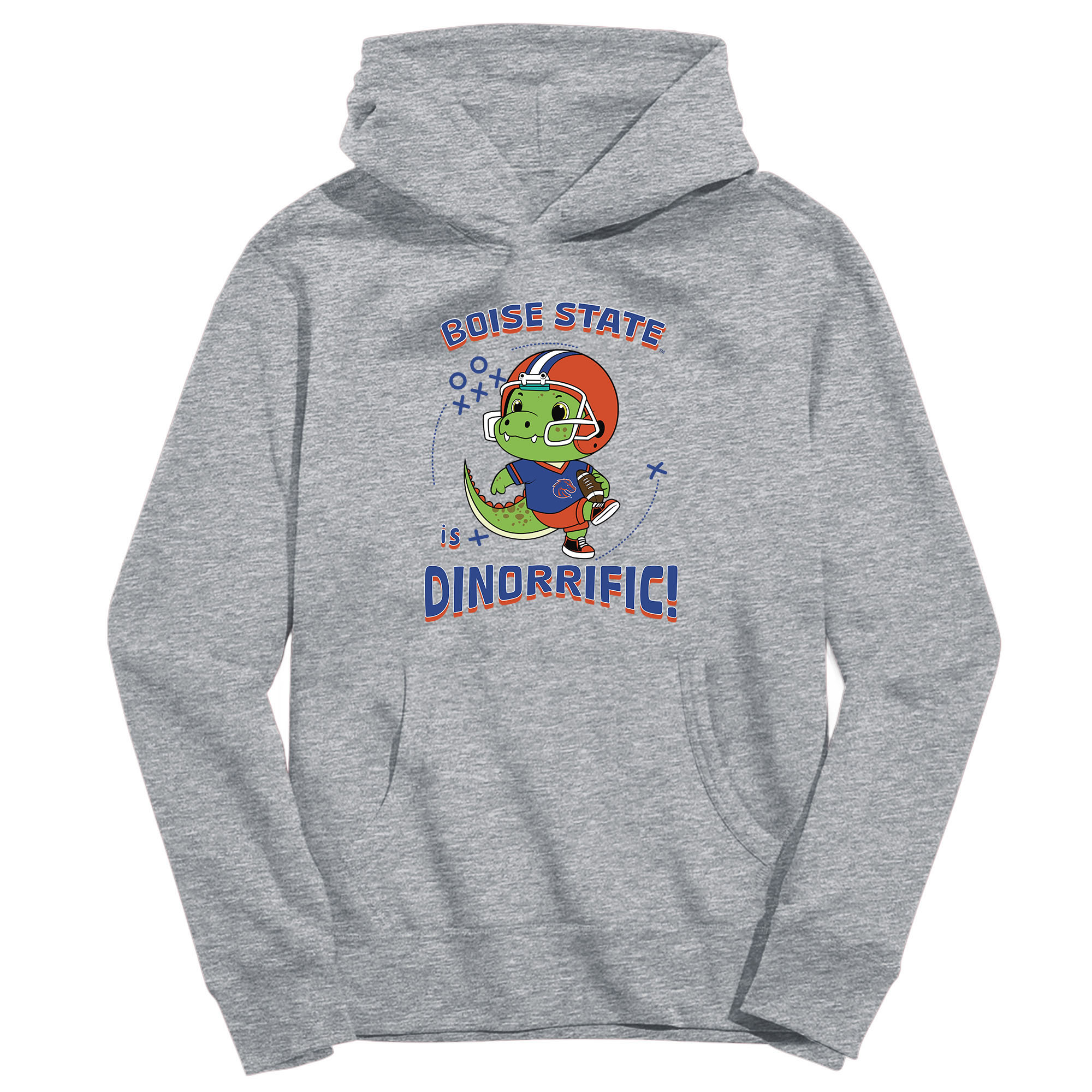 Toddler Vive La Fete Gray Boise State Broncos Dino-Rrific Pullover Hoodie Toddler Vive La Fete Gray Boise State Broncos Dino-Rrific Pullover Hoodie