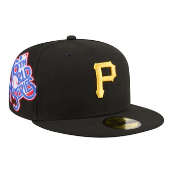 Men's New Era  Black Pittsburgh Pirates Hidden Hit 59FIFTY Fitted Hat