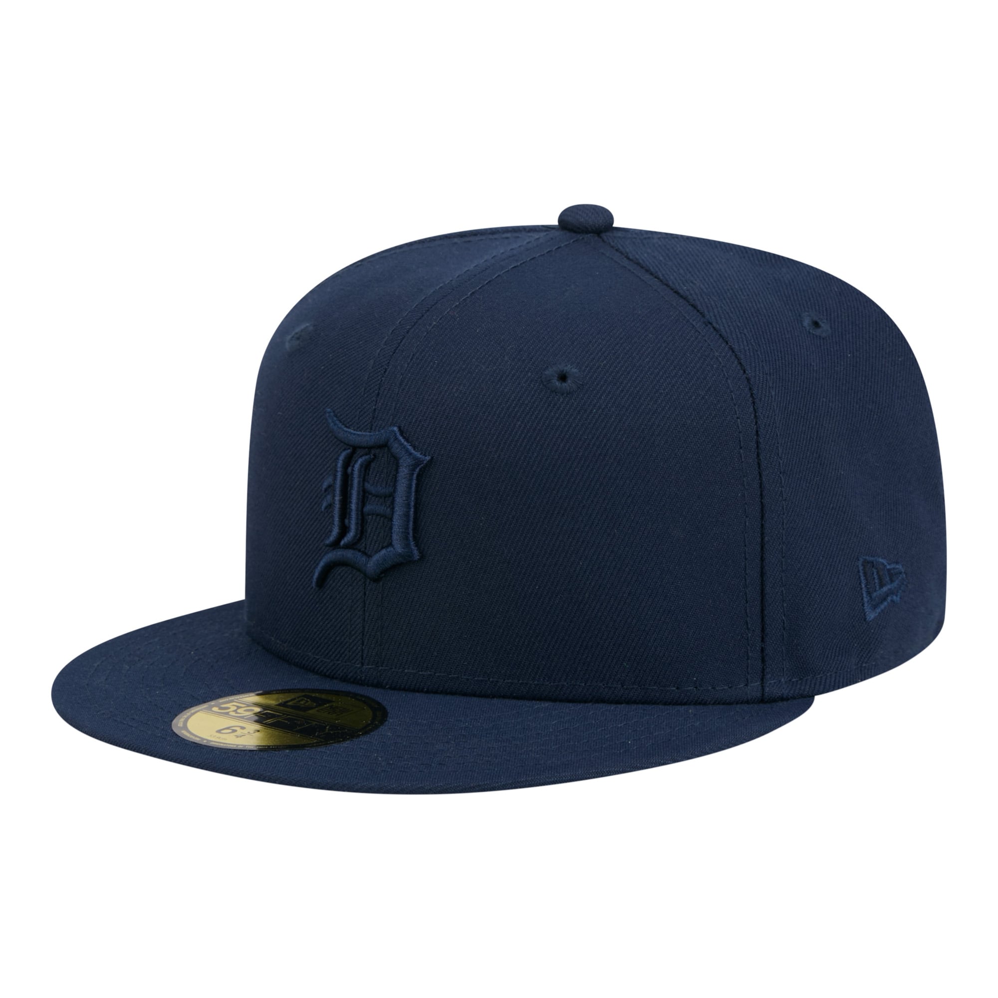 Men's New Era  Navy Detroit Tigers Color Pack 59FIFTY Fitted Hat