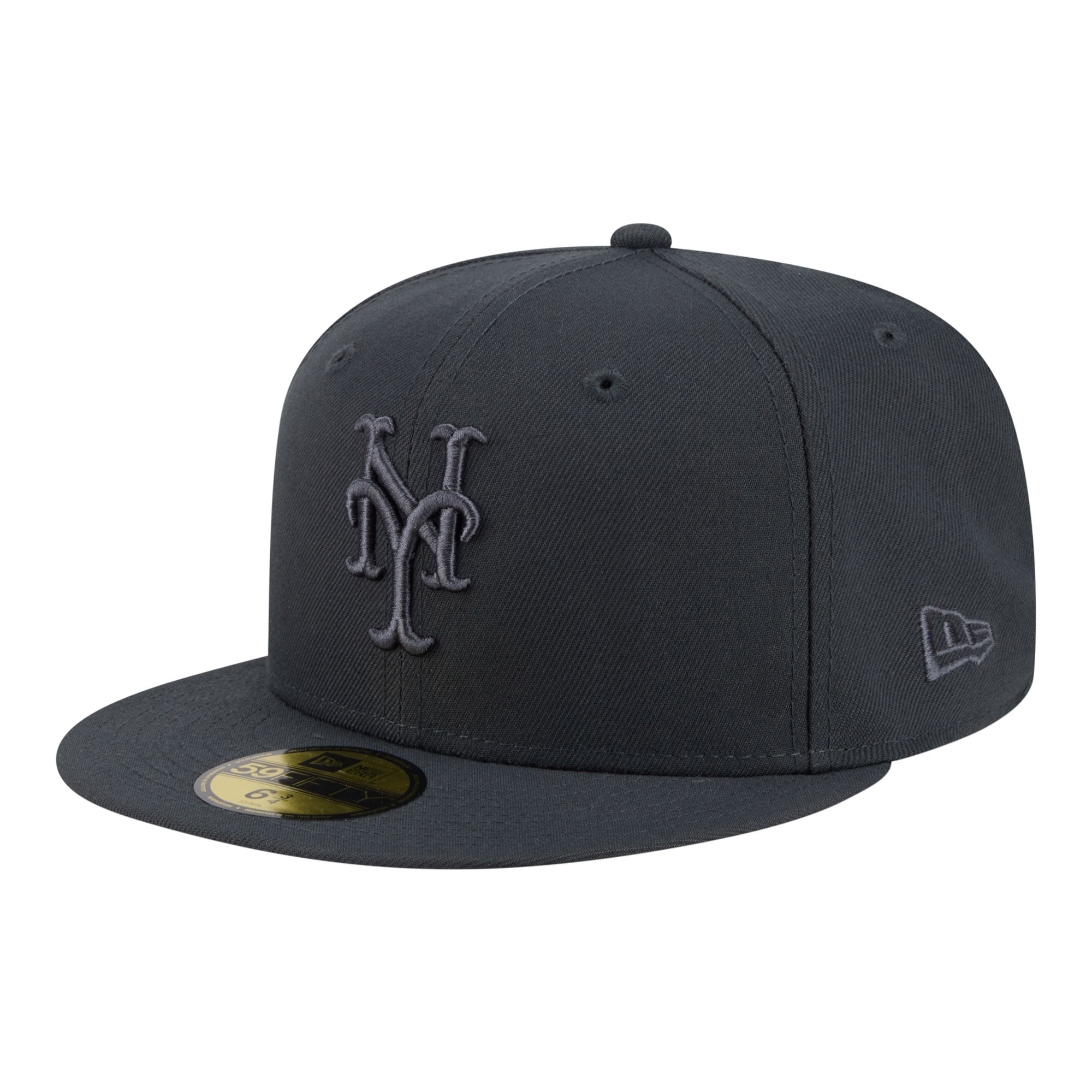 Men's New Era  Charcoal New York Mets Color Pack 59FIFTY Fitted Hat