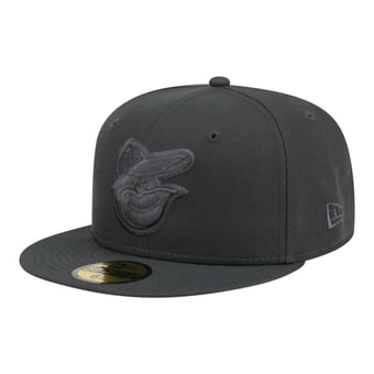 Men's New Era  Charcoal Baltimore Orioles Color Pack 59FIFTY Fitted Hat