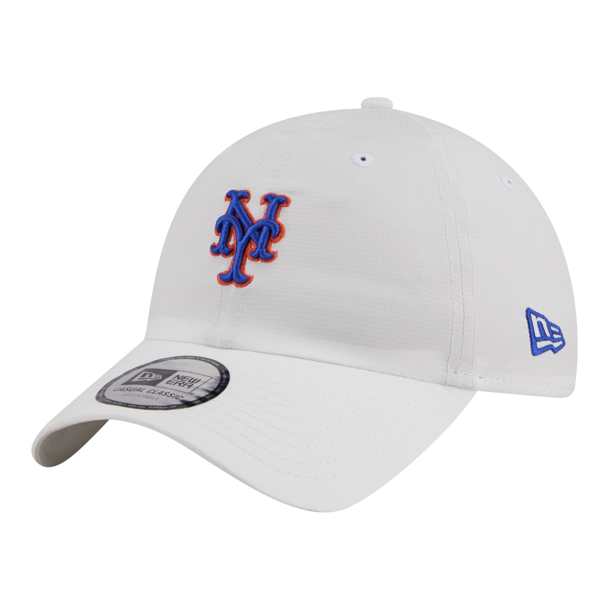 Men's New Era  White New York Mets Ripstop Casual Classic Adjustable Hat