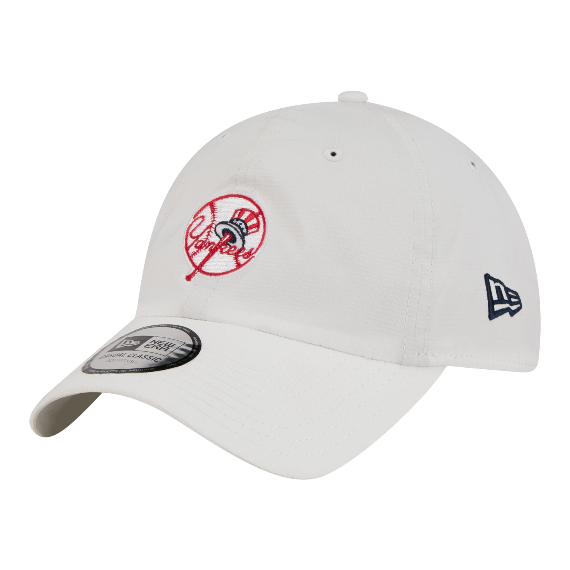 Men's New Era  White New York Yankees Ripstop Casual Classic Adjustable Hat