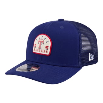 Men's New Era Royal Texas Rangers Contest 9SEVENTY Adjustable Trucker Hat