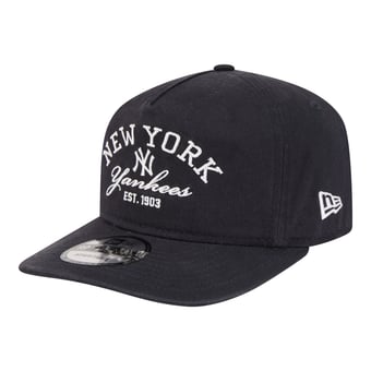 Men's New Era Navy New York Yankees Stacked 19TWENTY Adjustable Hat