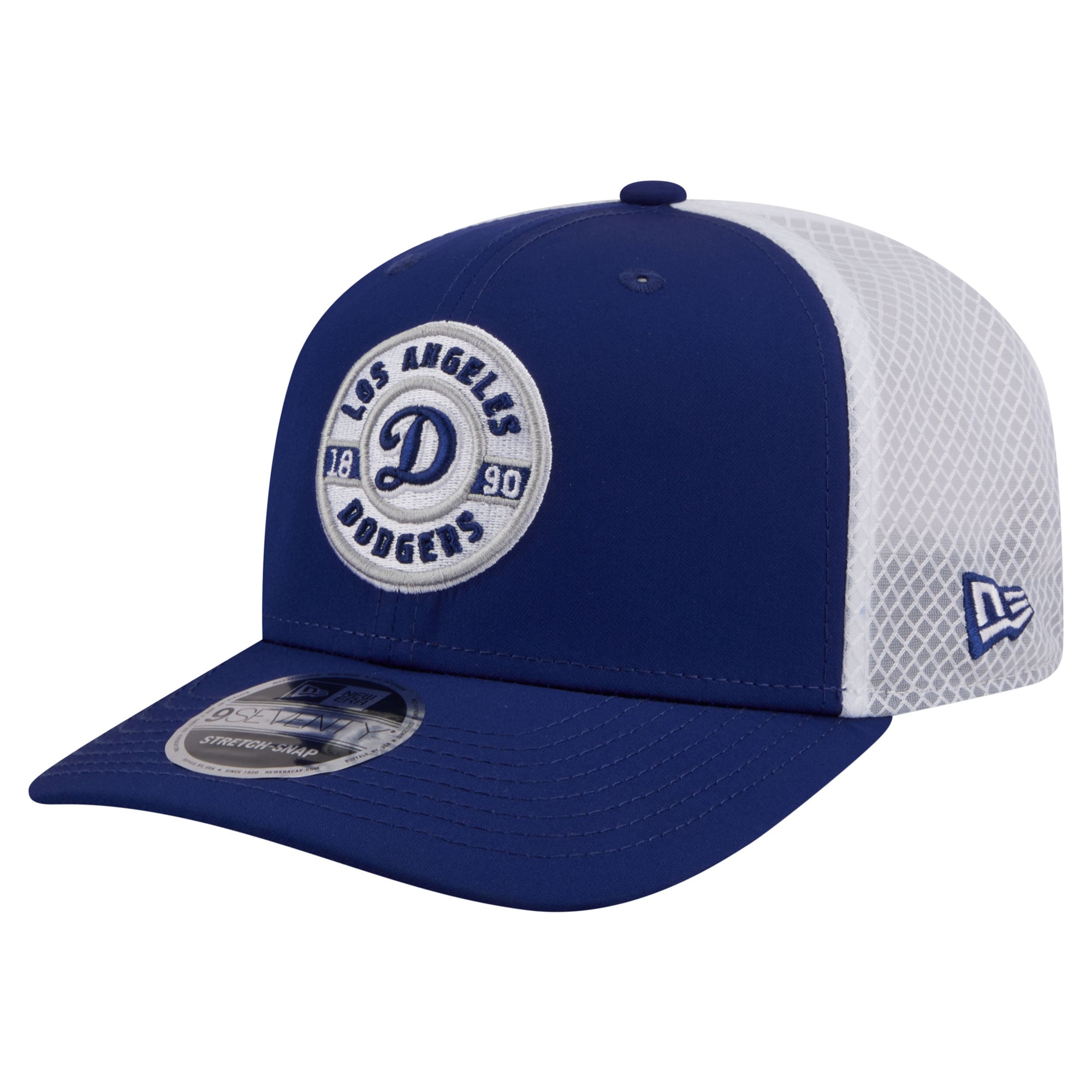 Men's New Era  Royal Los Angeles Dodgers Active 9SEVENTY Adjustable Trucker Hat