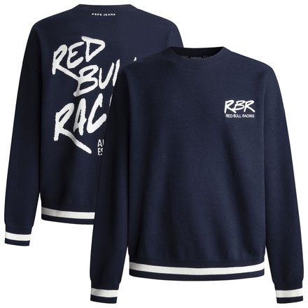 Red Bull Racing Pepe Jeans Script Crew Sweatshirt