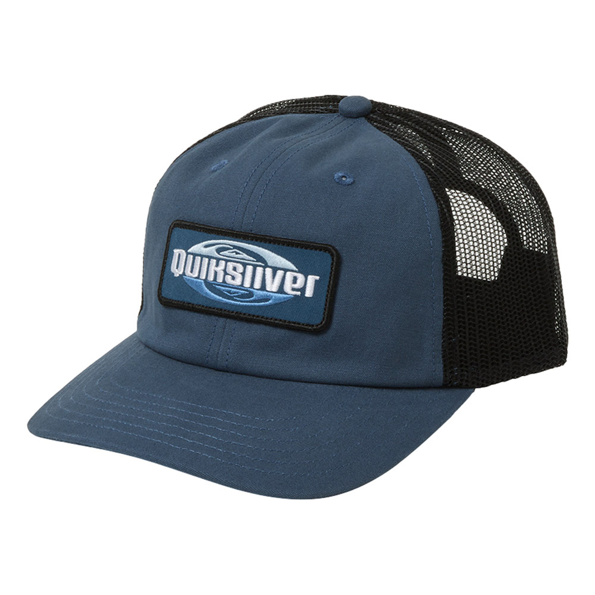 Men's Quiksilver  Blue Enzone Adjustable Trucker Hat