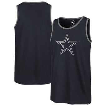 Men's '47  Navy Dallas Cowboys Premier Franklin Tank Top