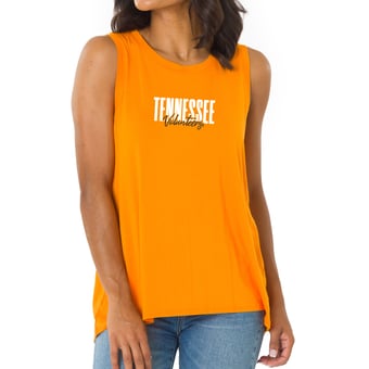Women's Tennessee Orange Tennessee Volunteers A-Line Hannah High Neck Tank Top