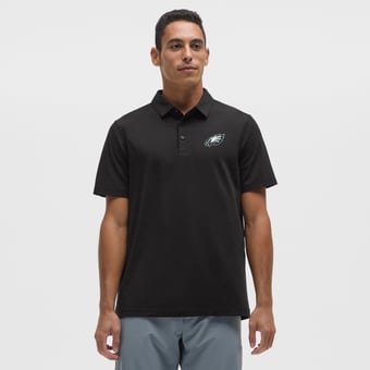 Men's lululemon Black Philadelphia Eagles Evolution Polo