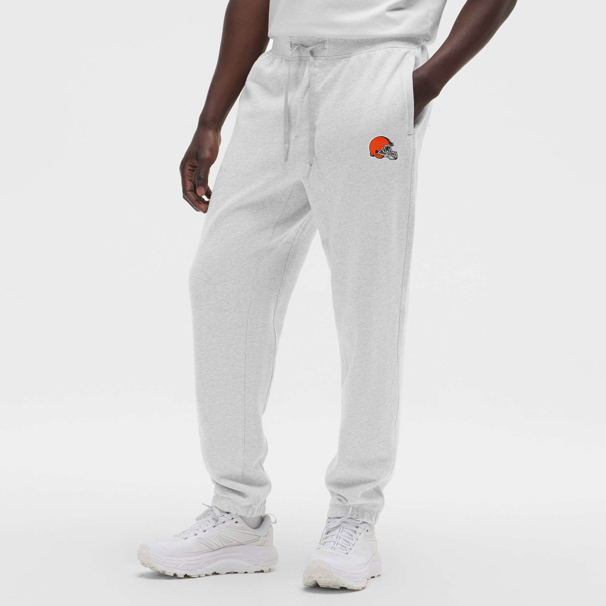 Pantalon de jogging Steady State des Cleveland Browns, couleur argent chiné, lululemon pour homme