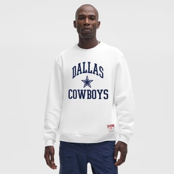 Men's lululemon White Dallas Cowboys Steady State Sweatshirt