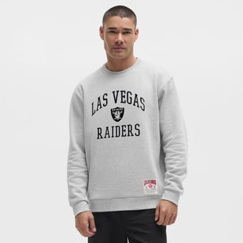 Men's lululemon Heathered Silver Drop Las Vegas Raiders Steady State Sweatshirt
