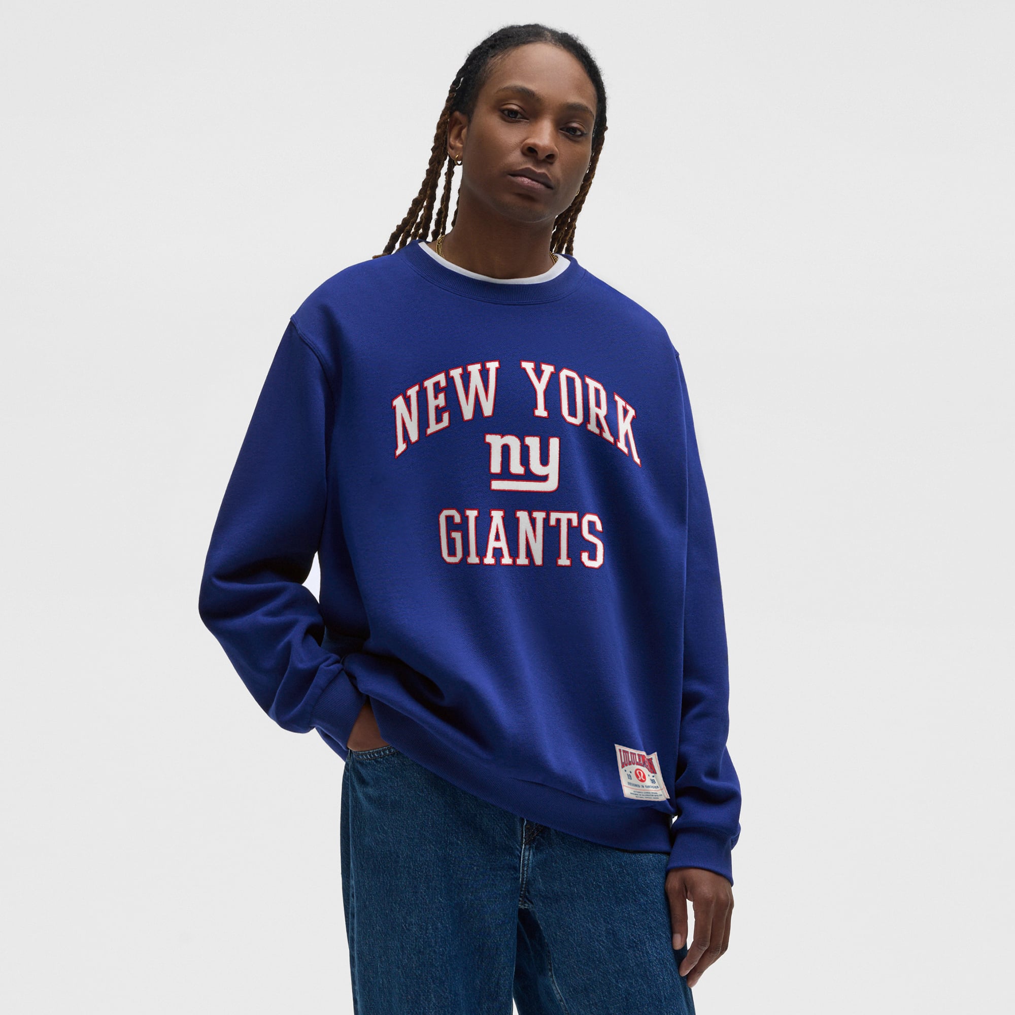 Men's lululemon Larkspur New York Giants Steady State Sweatshirt