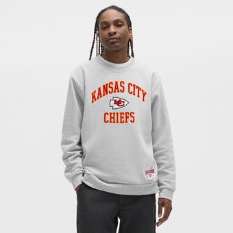 Men's lululemon Heathered Silver Drop Kansas City Chiefs Steady State Sweatshirt