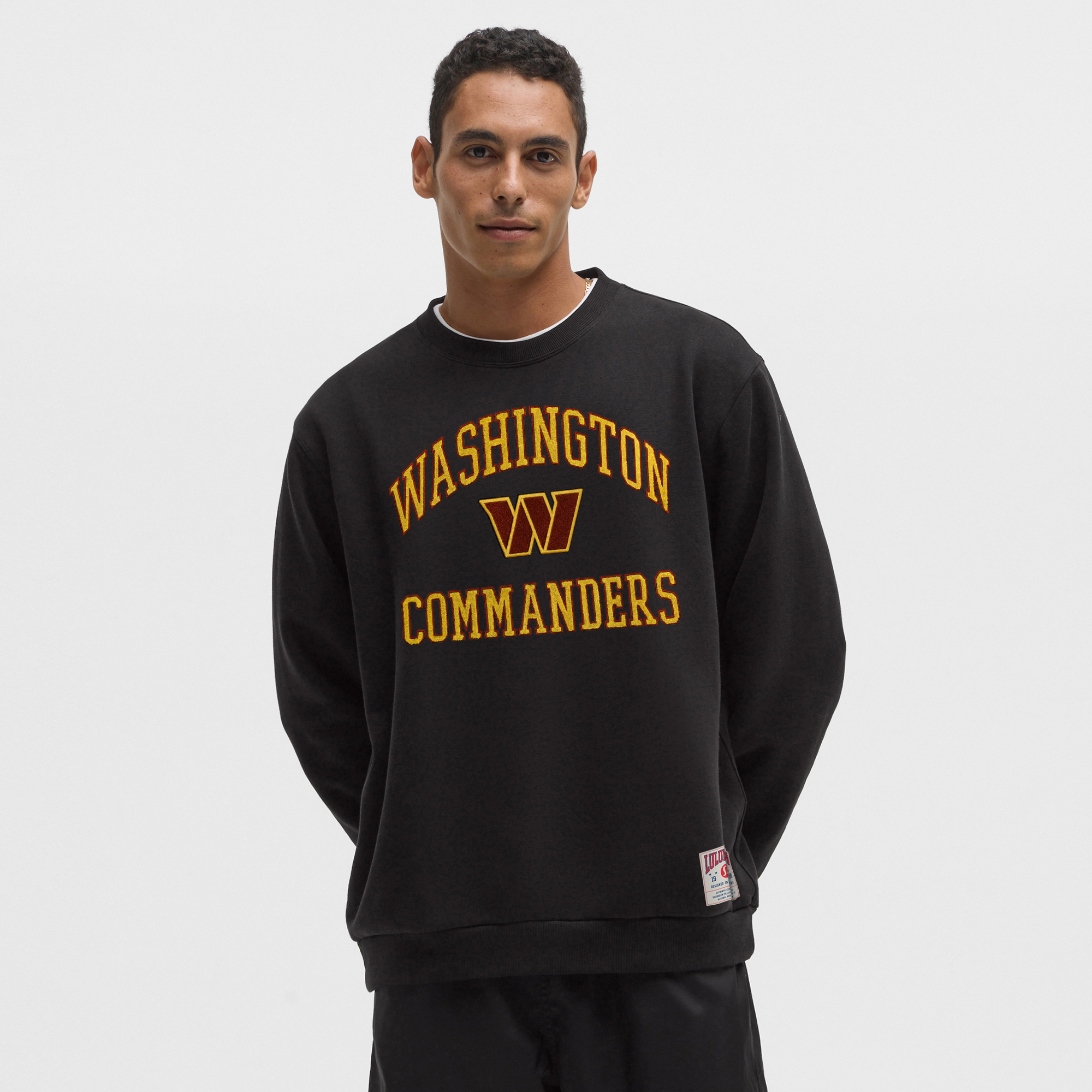 Men's lululemon Black Washington Commanders Steady State Sweatshirt