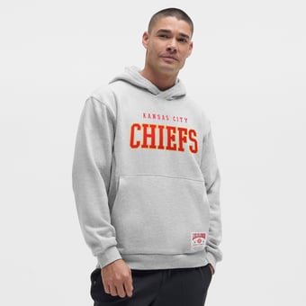 Men's lululemon Heathered Silver Drop Kansas City Chiefs Steady State Pullover Hoodie