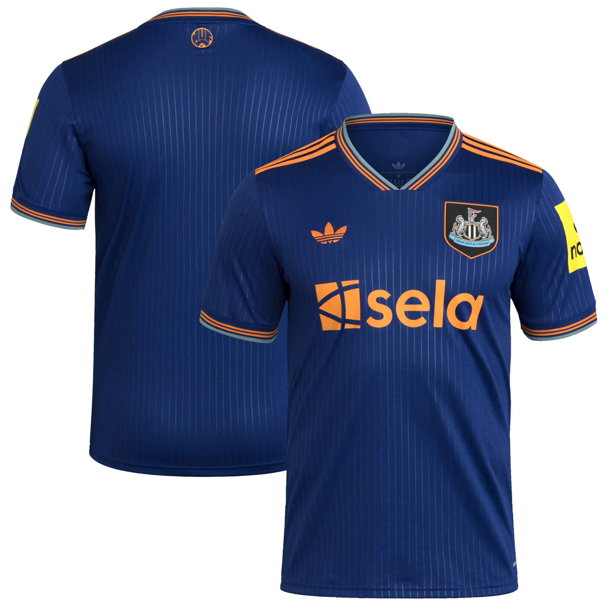 Men's adidas Blue Newcastle United 2025/26 Third Replica Jersey