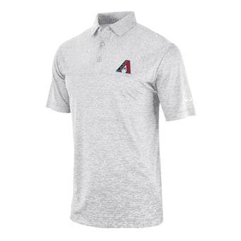 Men's Columbia Gray Arizona Diamondbacks Heading Out Polo