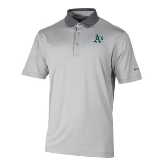 Men's Columbia Gray Athletics Settle In Polo