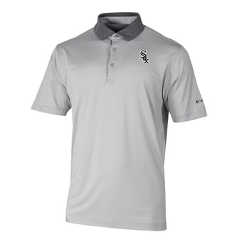 Men's Columbia Gray Chicago White Sox Settle In Polo
