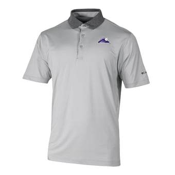 Men's Columbia Gray Colorado Rockies Settle In Polo
