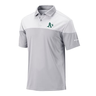 Men's Columbia Gray Athletics Best Ball Polo