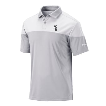 Men's Columbia Gray Chicago White Sox Best Ball Polo