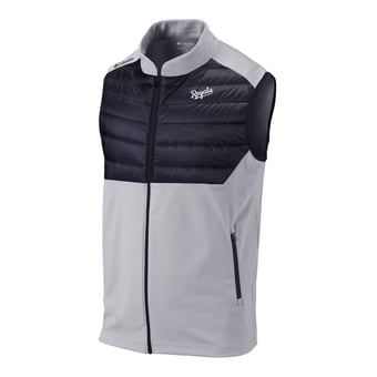 Men's Columbia Gray Kansas City Royals In The Element Full-Zip Vest