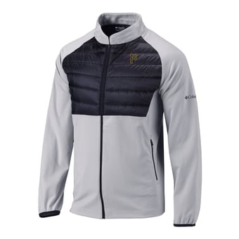 Men's Columbia Gray Pittsburgh Pirates In The Element Full-Zip Jacket