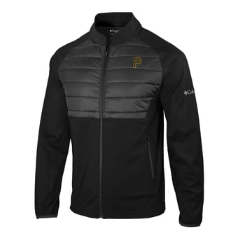 Men's Columbia Black Pittsburgh Pirates In The Element Full-Zip Jacket