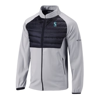 Men's Columbia Gray Seattle Mariners In The Element Full-Zip Jacket