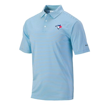 Men's Columbia Powder Blue Toronto Blue Jays Club Invite Polo