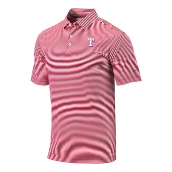 Men's Columbia Red Texas Rangers Club Invite Polo