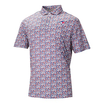 Men's Columbia Royal Toronto Blue Jays Catchy Swing Polo