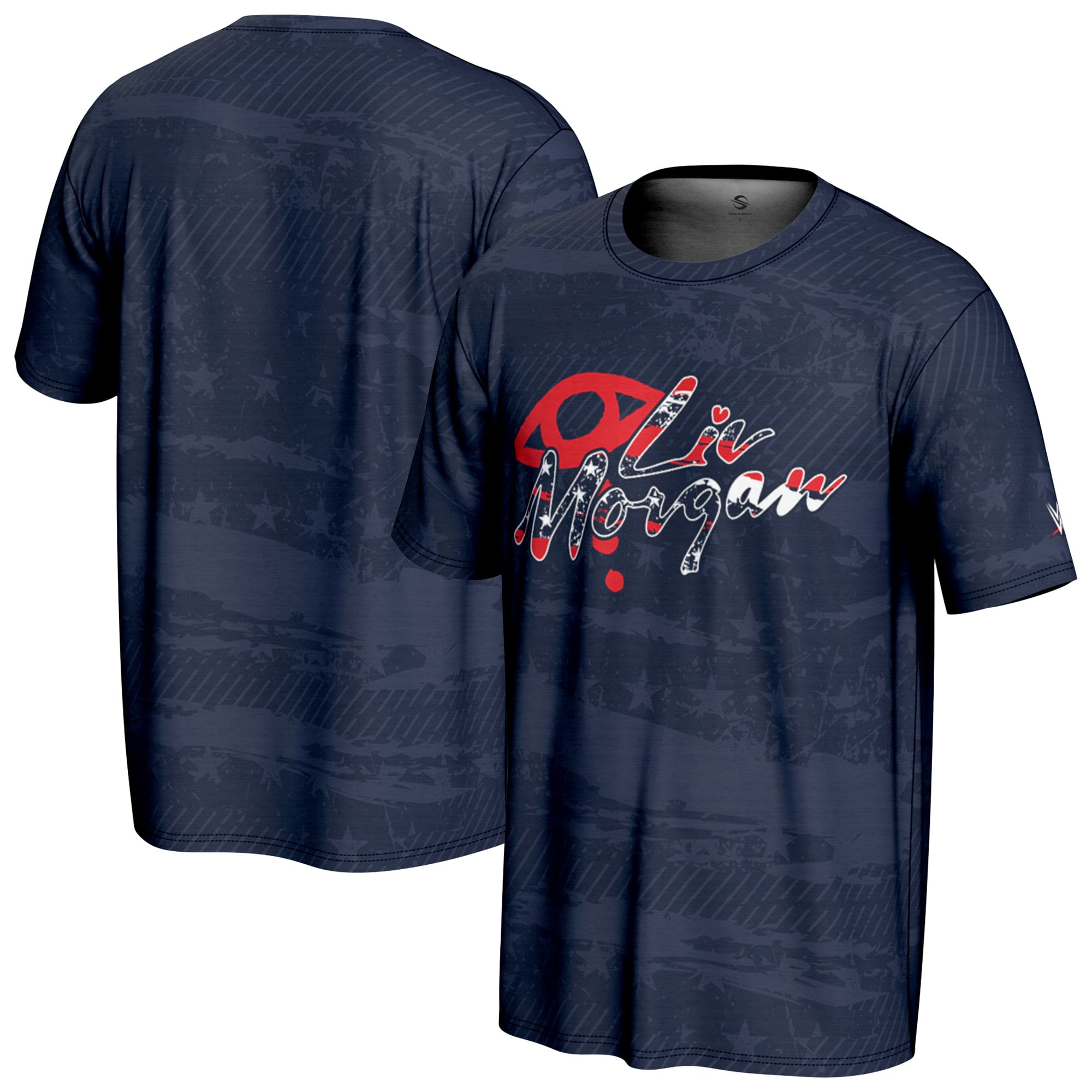Men's ProSphere Navy Liv Morgan Americana T-Shirt